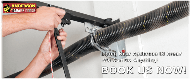 Broken Garage Door Spring Anderson IN